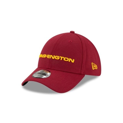 Washington Football Team Gorra | New Era NFL Classic Wordmark 39thirty Stretch Fit Cap Mexico - Amarillos